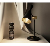 Настольная лампа Tom Dixon - Beat Table Light Black (BLT01EU)