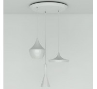 Подвесной светильник Tom Dixon - Beat White Trio Round Pendant System (BLPS01WH-PEUM1)