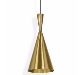 Подвесной светильник Tom Dixon - Beat Tall Pendant Brass (BLS03B-PEUM2) Подвесной светильник Tom Dixon - Beat Tall Pendant Brass (BLS03B-PEUM2)
