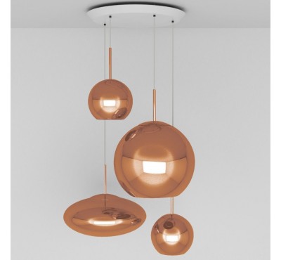 Подвесной светильник Tom Dixon - Copper Range Round Pendant System (CLPS04-PEUM1)