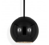 Подвесной светильник Tom Dixon - Copper Round Pendant Black 25cm (MSS02RBKEU)