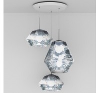 Подвесной светильник Tom Dixon - Cut Chrome Trio Round Pendant System (CUS01CH-PEUM1)