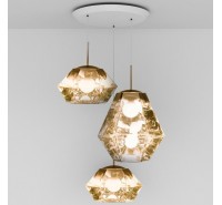 Подвесной светильник Tom Dixon - Cut Gold Trio Round Pendant System (CUS01GO-PEUM1)
