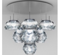 Подвесной светильник Tom Dixon - Cut Chrome Mega Pendant System (CTMS01CH-PEUM1)