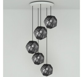 Подвесной светильник Tom Dixon - Etch Black 32cm Round Pendant System (ELPS02BLK-PEUM1)