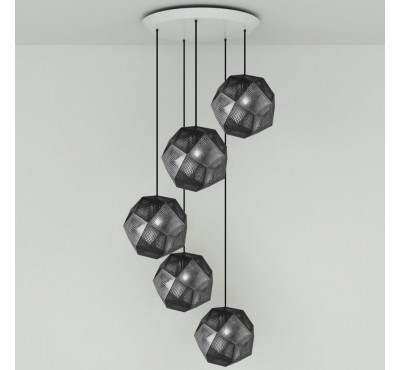 Подвесной светильник Tom Dixon - Etch Black 32cm Round Pendant System (ELPS02BLK-PEUM1)