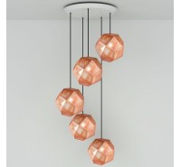 Подвесной светильник Tom Dixon - Etch Copper 32cm Round Pendant System (ELPS02C-PEUM1)