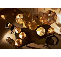 Подвесной светильник Tom Dixon - Etch Brass Trio Round Pendant System (ELPS01B-PEUM1)