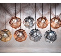 Подвесной светильник Tom Dixon - Etch Copper 32cm Round Pendant System (ELPS02C-PEUM1)