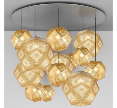 Подвесной светильник Tom Dixon - Etch Brass Mega Pendant System (ELMS01B-PEUM1) Подвесной светильник Tom Dixon - Etch Brass Mega Pendant System (ELMS01B-PEUM1)