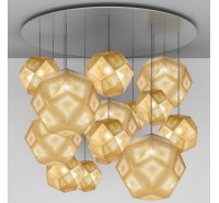 Подвесной светильник Tom Dixon - Etch Brass Mega Pendant System (ELMS02B-PEUM1)