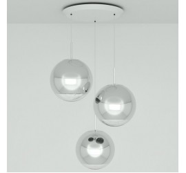Подвесной светильник Tom Dixon - Mirror Ball 40cm Round Pendant System (MBPS01-PEUM1)