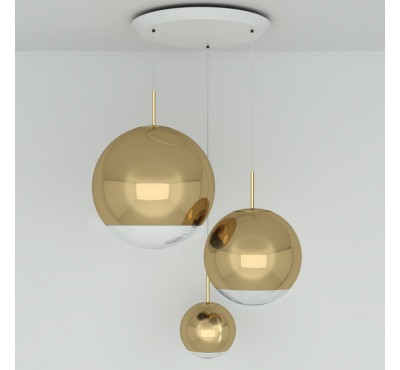 Подвесной светильник Tom Dixon - Mirror Ball Gold Range Round Pendant System (MBPS02G-PEUM1) Подвесной светильник Tom Dixon - Mirror Ball Gold Range Round Pendant System (MBPS02G-PEUM1)