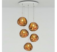 Подвесной светильник Tom Dixon - Melt Mini Gold Round Pendant System (MLPS02G-PEUM1)