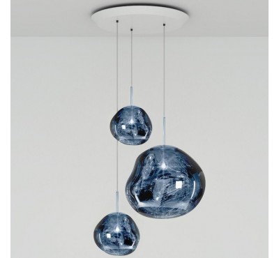 Подвесной светильник Tom Dixon - Melt Smoke Trio Round Pendant System (MLPS01SM-PEUM1)
