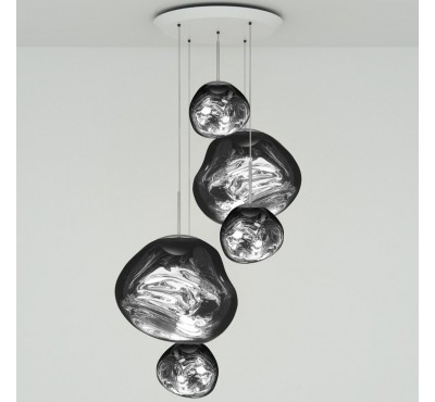Подвесной светильник Tom Dixon - Melt LED Chome Large Round Pendant System (MLPS06CH-PEUM1)