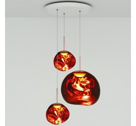 Подвесной светильник Tom Dixon - Melt LED Copper Trio Round Pendant System (MLPS04C-PEUM1) Подвесной светильник Tom Dixon - Melt LED Copper Trio Round Pendant System (MLPS04C-PEUM1)