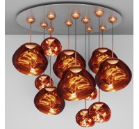 Подвесной светильник Tom Dixon - Melt LED Copper Mega Pendant System (MLMS02C-PEUM1)