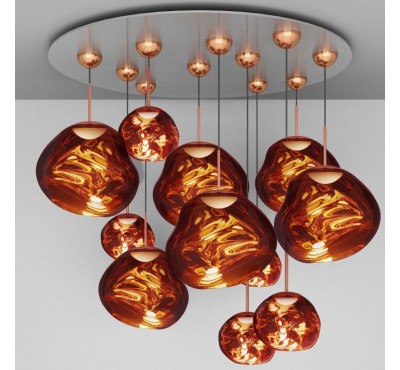 Подвесной светильник Tom Dixon - Melt LED Copper Mega Pendant System (MLMS02C-PEUM1)