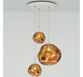 Подвесной светильник Tom Dixon - Melt Gold Trio Round Pendant System (MLPS01G-PEUM1) Подвесной светильник Tom Dixon - Melt Gold Trio Round Pendant System (MLPS01G-PEUM1)