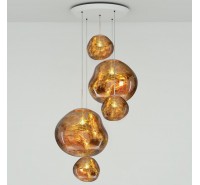 Подвесной светильник Tom Dixon - Melt Gold Large Round Pendant System (MLPS03G-PEUM1)