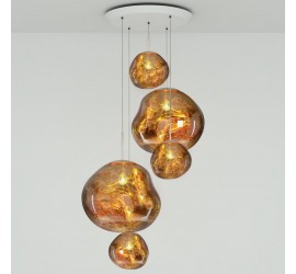 Подвесной светильник Tom Dixon - Melt Gold Large Round Pendant System (MLPS03G-PEUM1) Подвесной светильник Tom Dixon - Melt Gold Large Round Pendant System (MLPS03G-PEUM1)