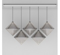 Подвесной светильник Tom Dixon - Top Silver Linear Pendant System (TOPS01-PEUM2)