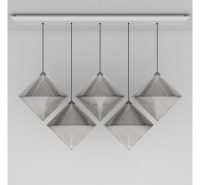 Подвесной светильник Tom Dixon - Top Silver Linear Pendant System (TOPS01-PEUM2)