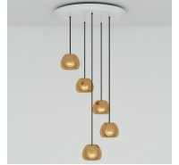 Подвесной светильник Tom Dixon - Void Mini Copper Round Pendant System (VLPS03CO-PEUM1)
