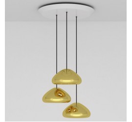 Подвесной светильник Tom Dixon - Void Brass Trio Round Pendant System (VLPS01B-PEUM1)