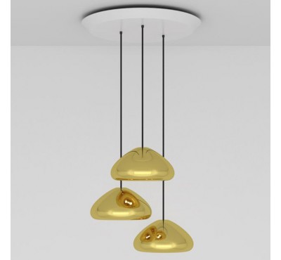 Подвесной светильник Tom Dixon - Void Brass Trio Round Pendant System (VLPS01B-PEUM1)
