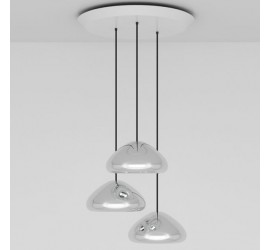 Подвесной светильник Tom Dixon - Void Steel Trio Round Pendant System (VLPS01S-PEUM1)