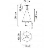 Подвесной светильник Vibia - Wireflow 2 Подвесной светильник Vibia - Wireflow 2