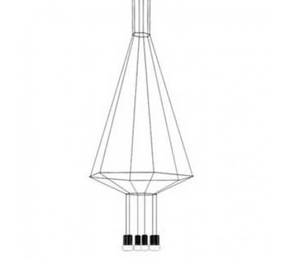 Подвесной светильник Vibia - Wireflow 2
