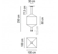 Подвесной светильник Vibia - Wireflow 3 Подвесной светильник Vibia - Wireflow 3