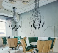 Люстра Vibia - Wireflow Chandelier Люстра Vibia - Wireflow Chandelier