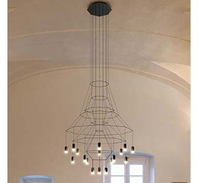 Люстра Vibia - Wireflow Chandelier
