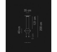 Подвесной светильник Vibia - Wireflow 5 Подвесной светильник Vibia - Wireflow 5