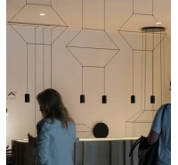 Подвесной светильник Vibia - Wireflow 5 Подвесной светильник Vibia - Wireflow 5