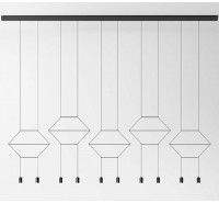 Подвесной светильник Vibia - Wireflow 5 Подвесной светильник Vibia - Wireflow 5