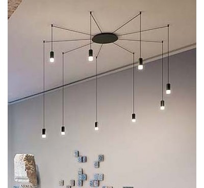 Подвесной светильник Vibia - Wireflow 7 Подвесной светильник Vibia - Wireflow 7