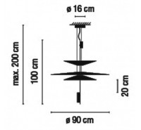 Подвесной светильник Vibia - Flamingo 1530