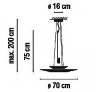 Подвесной светильник Vibia - Flamingo 1540 Подвесной светильник Vibia - Flamingo 1540