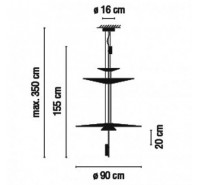 Подвесной светильник Vibia - Flamingo 1560 Подвесной светильник Vibia - Flamingo 1560