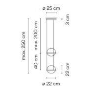 Светильник Vibia - Palma Hanging