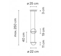 Светильник Vibia - Palma Hanging