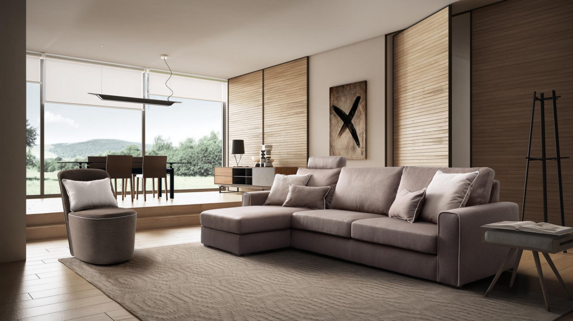 Диван Icaro фабрики LeComfort в наличии в салоне Vita&Luce!