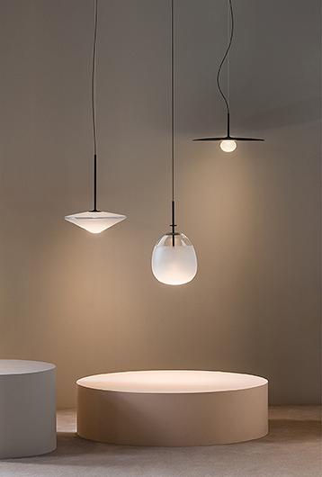 Tempo - коллекция подвесных светильников Vibia